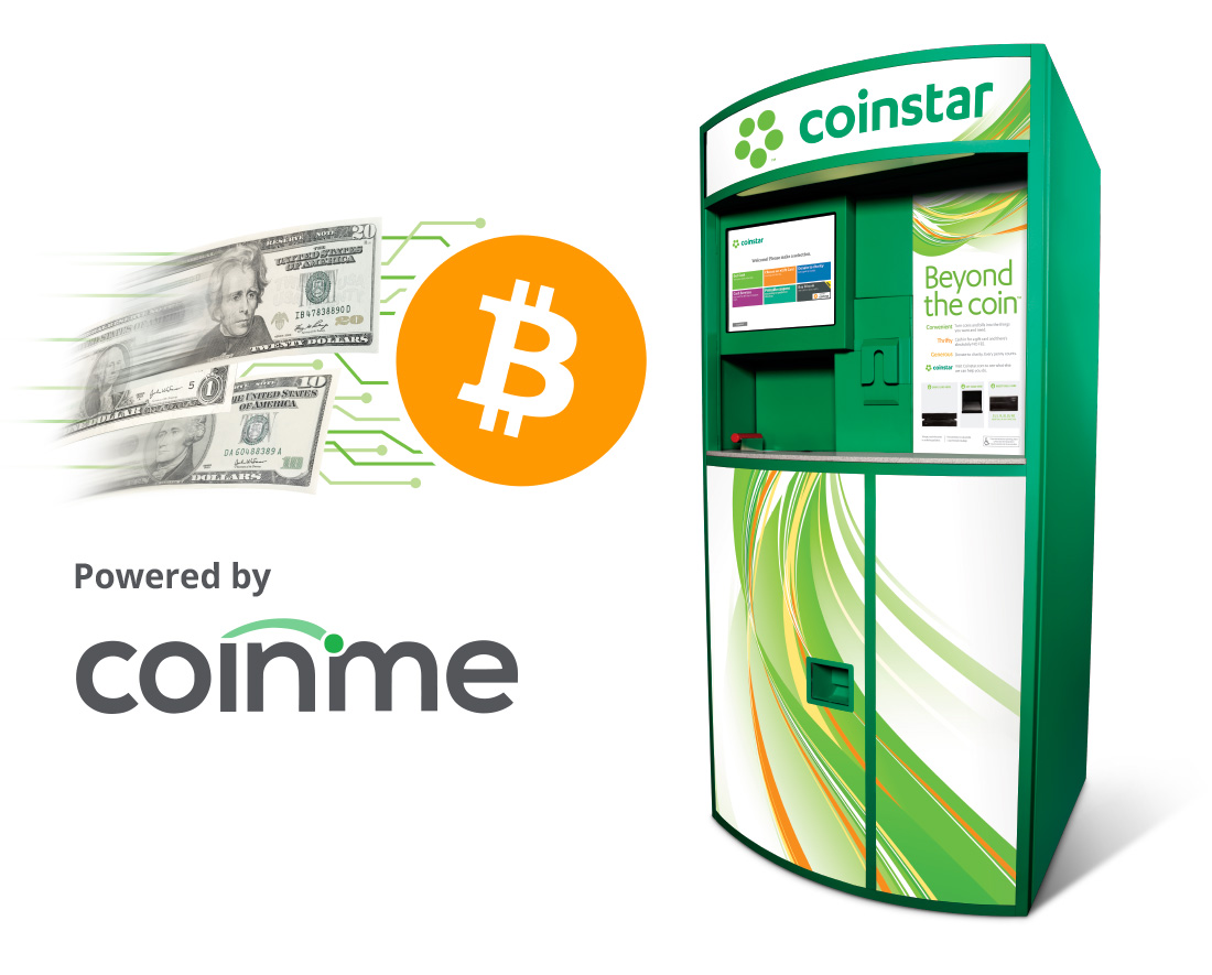 Buy Bitcoin With Cash At Coinstar Powered By Coinme