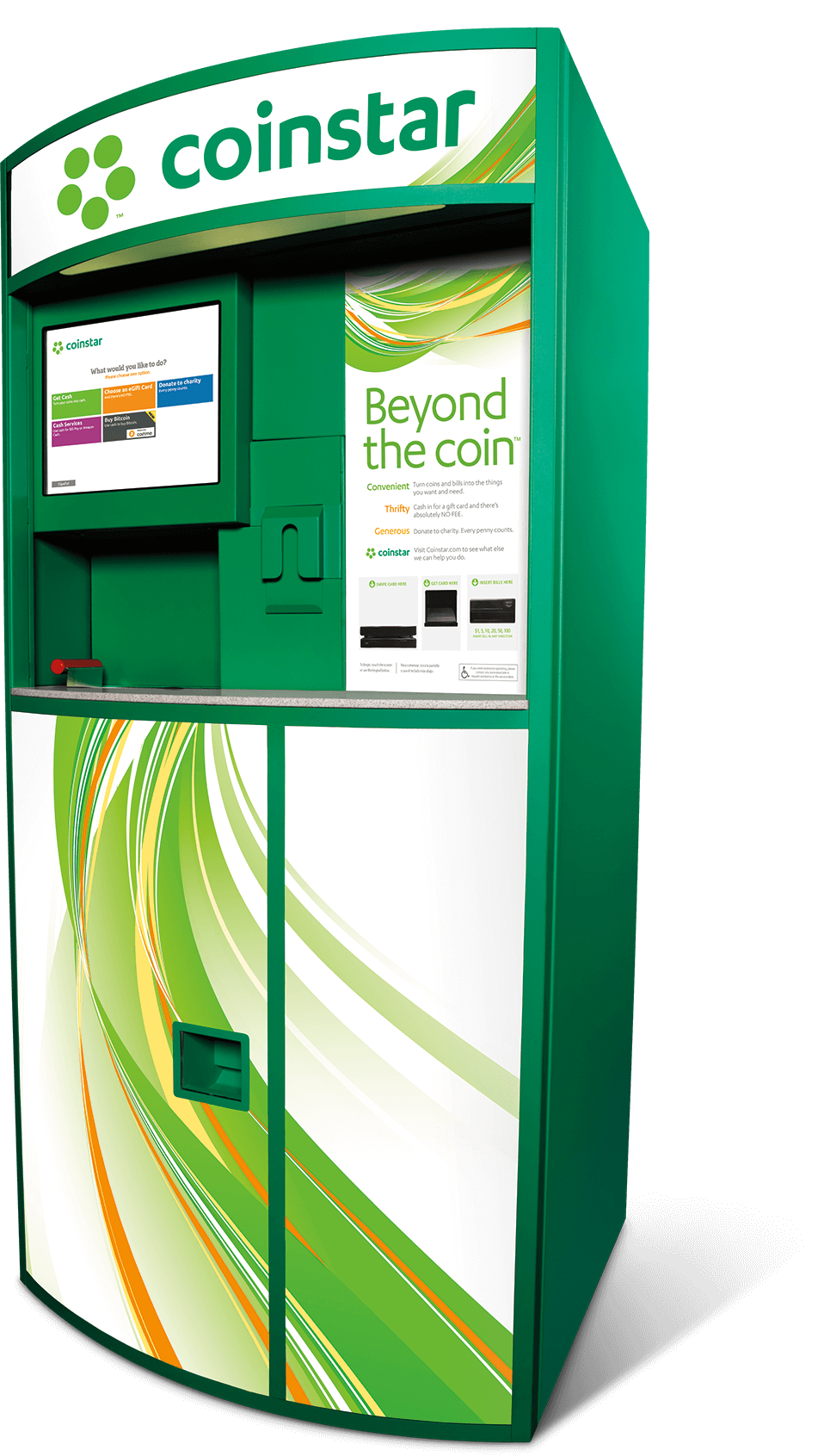 How much does it cost to use a coinstar machine Cash In Coins At Coinstar