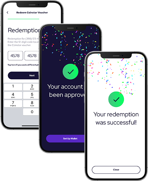 Coinme App Three Steps