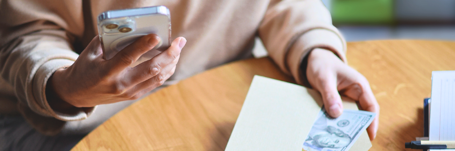 Envelope Budgeting Header